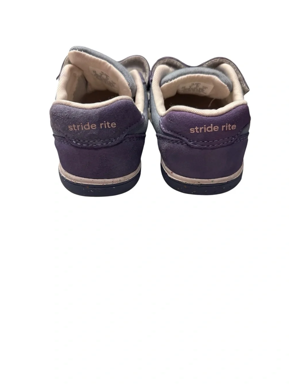 Stride Rite Toddler Size 9M Fern Sneakers Blue Hook & Loop